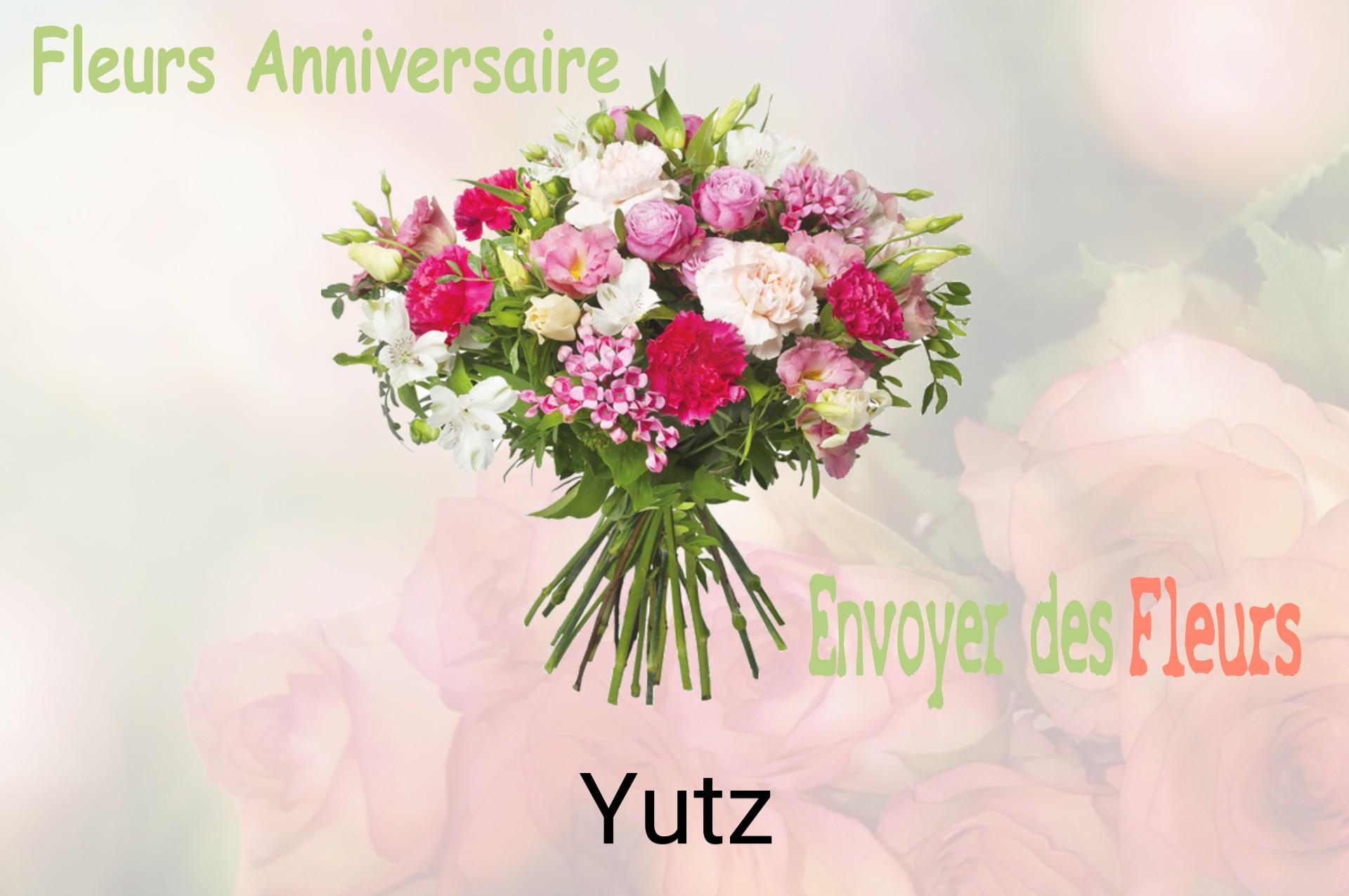 Bouquet de fleurs d’anniversaire livré à Yutz